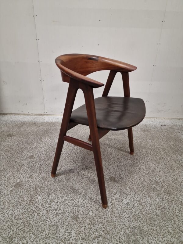 Armstol, palisander, Erik Kirkegaard, Model 52, Høng Stolefabrik