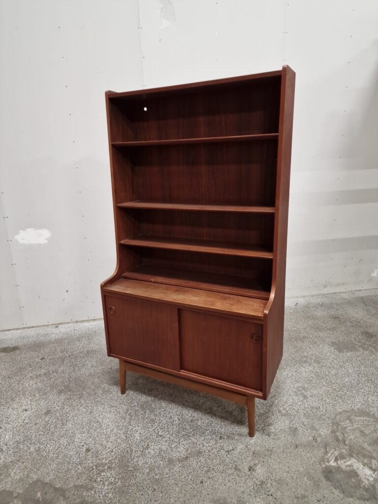 Bornholmerreol, Johannes Sort, Nexø møbelfabrik Bornholmerreol med skydelåger, teak, Johannes Sorth