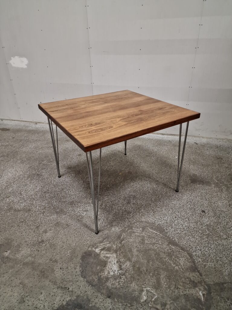 Kvadratisk spisebord i palisander, Fritz Hansen