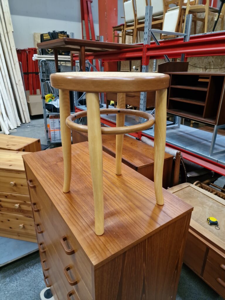 Hjørne-sminkebord, teak — billede 2