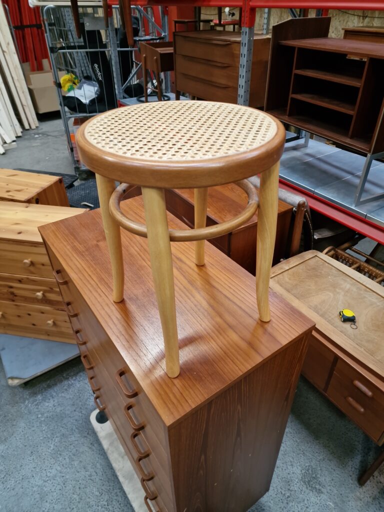Hjørne-sminkebord, teak — billede 3
