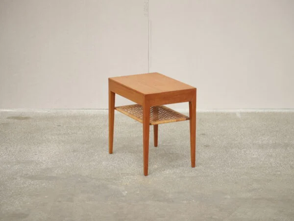 Severin Hansen Sybord med flet hylde, teak, Severin Hansen — billede 3