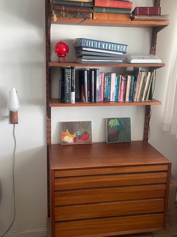 Vangereol, én sektion, teak, Cadovius