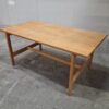 Wegner, Getama Arbejdsbord, massiv egetræ, Wegner Getama — billede 3