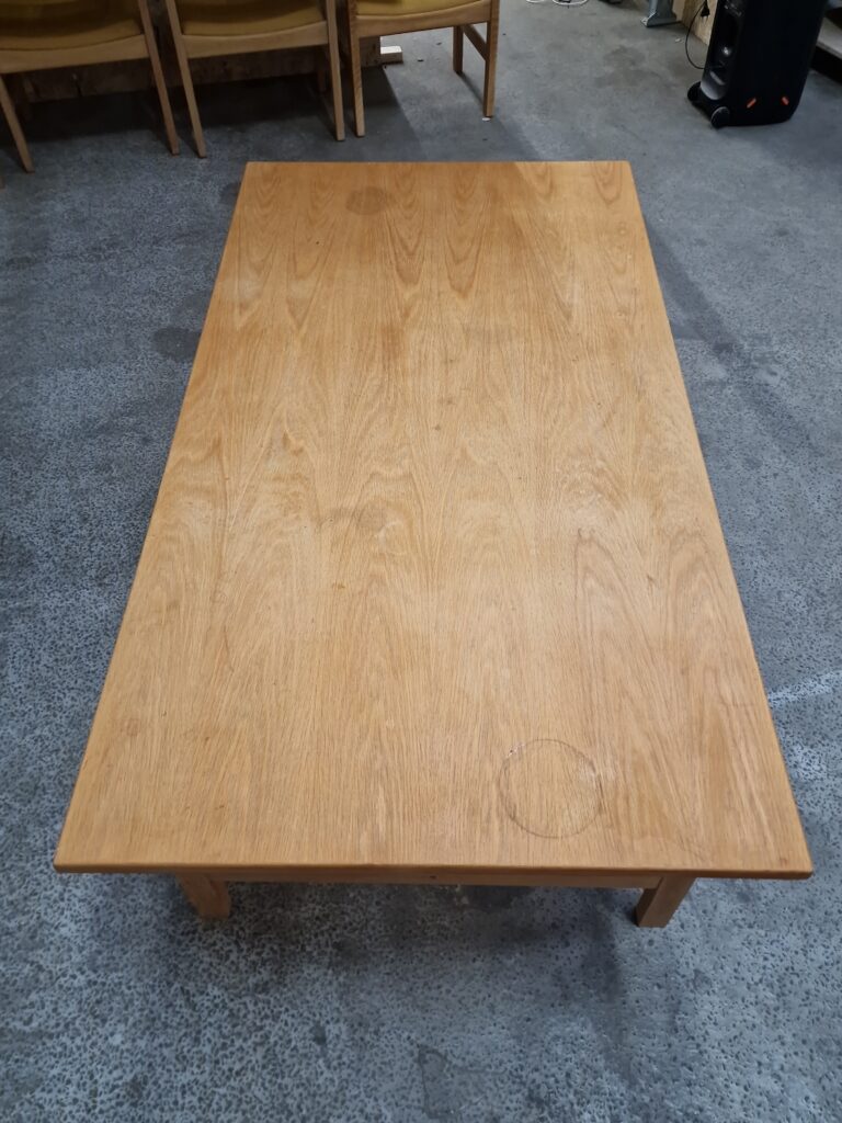 Wegner, Getama Arbejdsbord, massiv egetræ, Wegner Getama — billede 6