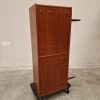 Dobbeltkommode, teak, 2×4 skuffer