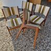 Fire Erik Buch Model 89 i massiv teak, spisestole