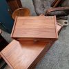 Sengebord, teak
