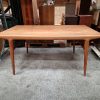 J.L. Møller Spisebord med tillægsplader, teak, J.L.Møller