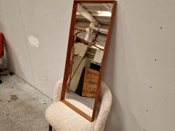 Spejl over entrekommode, teak