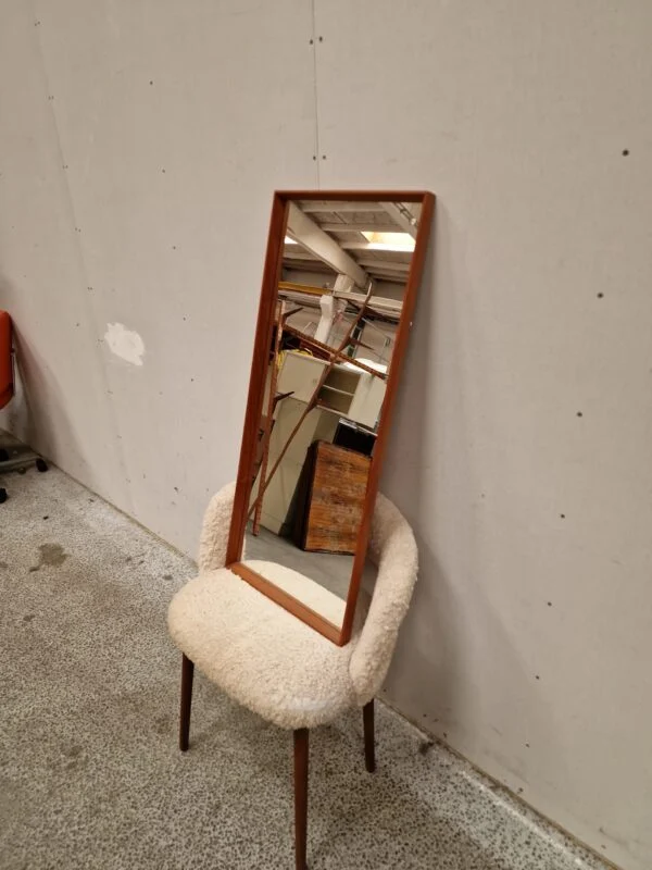 Spejl over entrekommode, teak