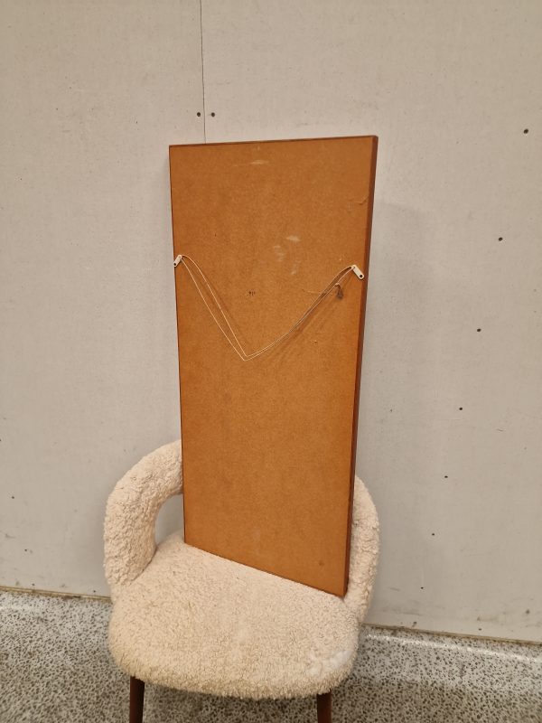 Spejl over entrekommode, teak