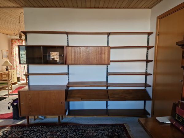 Vangereol, teak, Kai Kristiansen, Feldballe Møbelfabrik
