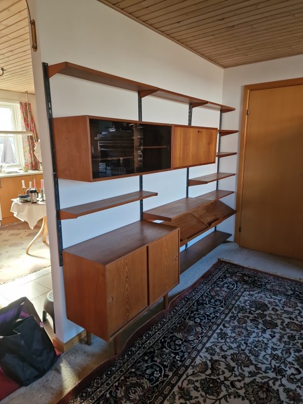 Vangereol, teak, Kai Kristiansen, Feldballe Møbelfabrik