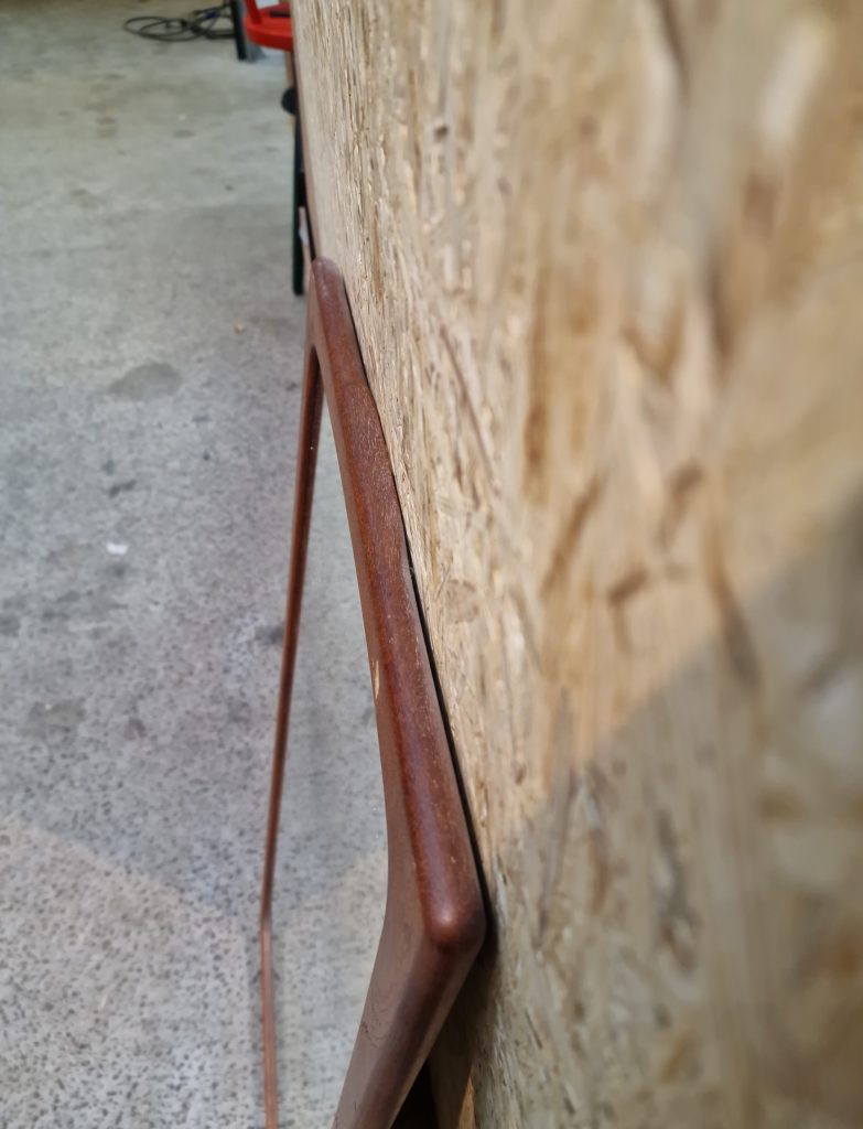 Stort spejl, teak — billede 7