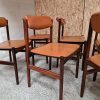 Danish mid-century modern teak armchair.
