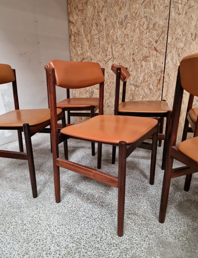 Danish mid-century modern teak armchair.
