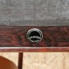Danish mid-century modern furniture makers mark on wood.