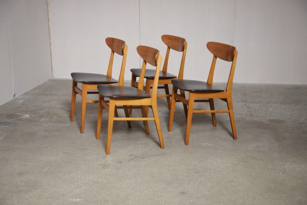 Spisestole, fire stk, Farstrup model 210