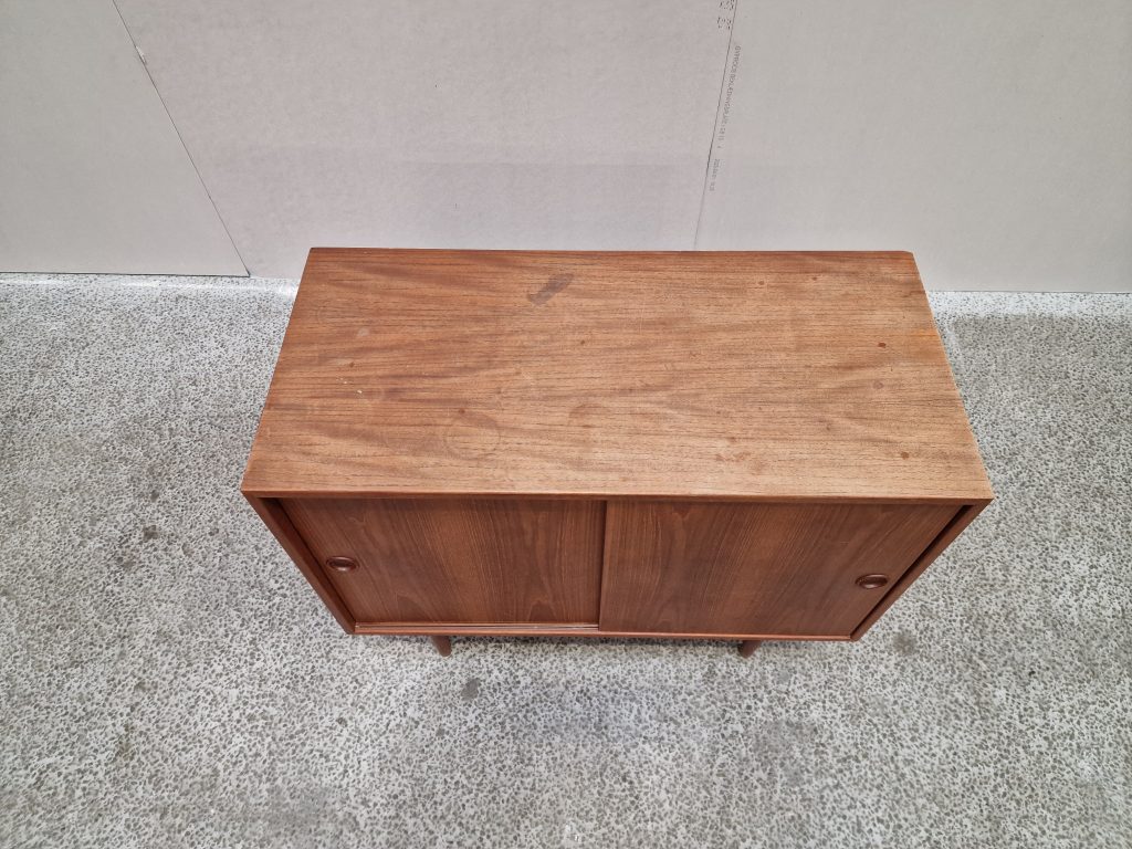 Kai Kristiansen Lille skænk med skydelåger, teak, Kai Kristiansen — billede 6