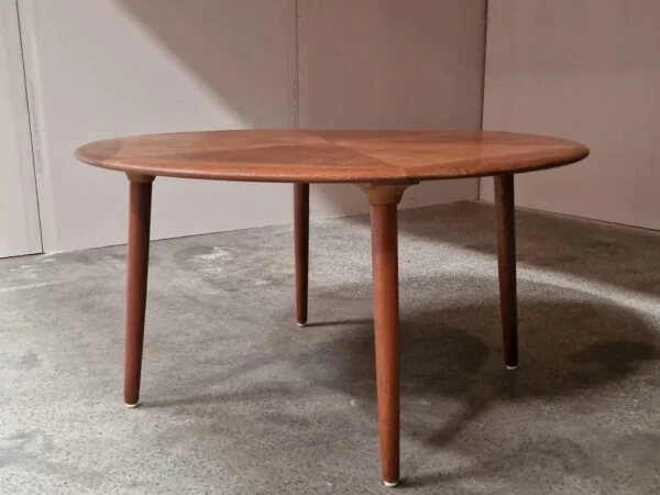 Henry Walter Klein, Bramin Møbler Rundt sofabord, teaktræ, Henry Walter Klein, Bramin Møbler — billede 5