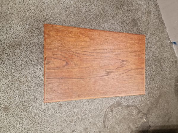Konsolbord med to skuffer, teak