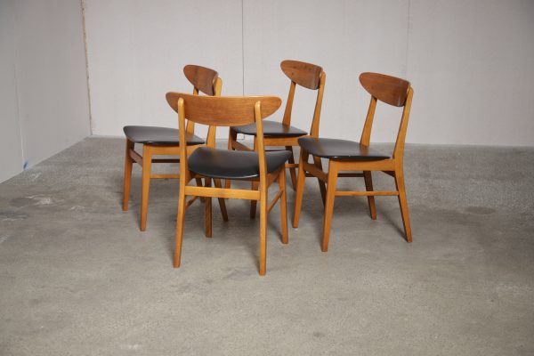 Spisestole, fire stk, Farstrup model 210