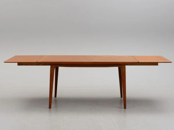 Alfred Christensen model 371/Boomerang Spisebord med tillægsplader, teak, Alfred Christensen model 371/Boomerang — billede 4