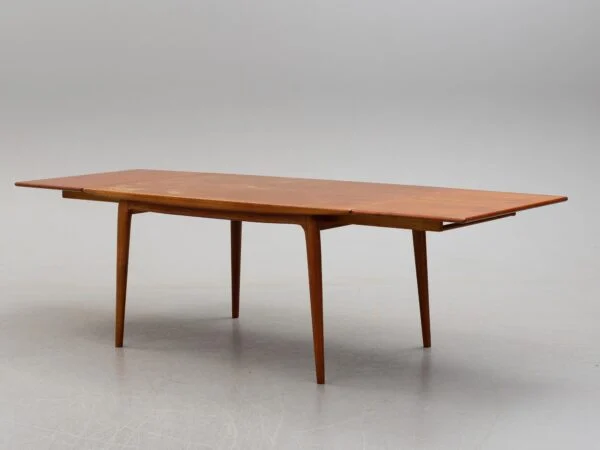 Alfred Christensen model 371/Boomerang Spisebord med tillægsplader, teak, Alfred Christensen model 371/Boomerang — billede 3