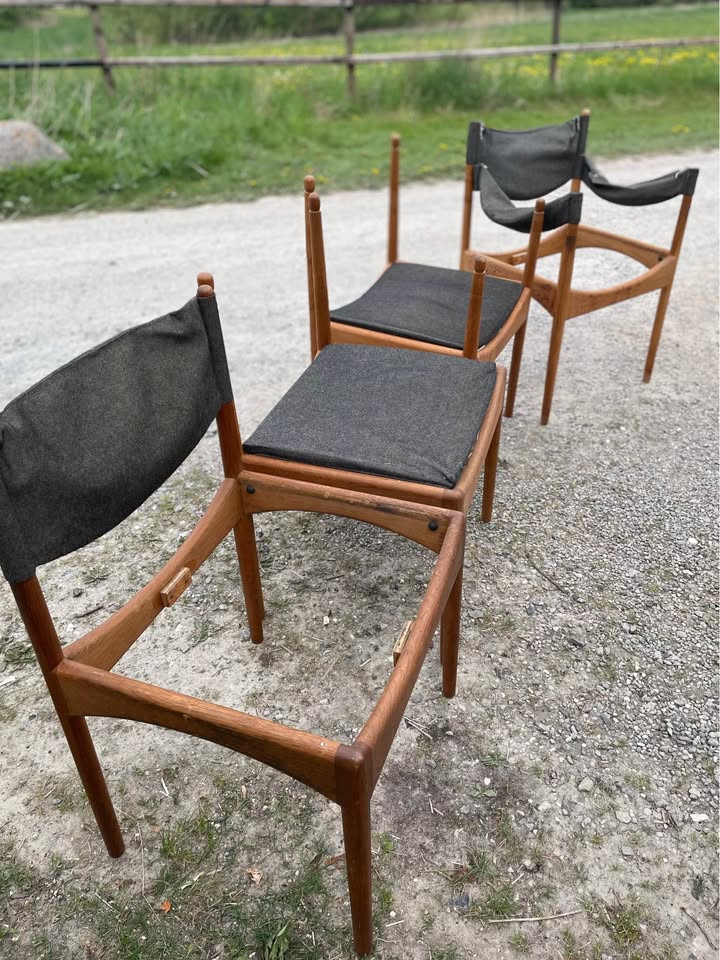 Kristian Vedel model Modus Fire spisestole, egetræ, Kristian Vedel model Modus — billede 11