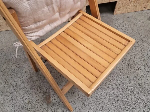 Frisvinger stol og klapstol — billede 4