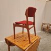 Erik Buch model OD49  Syv spisestole i massiv teak, til ompolstring — billede 5