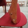 Erik Buch model OD49  Syv spisestole i massiv teak, til ompolstring — billede 6
