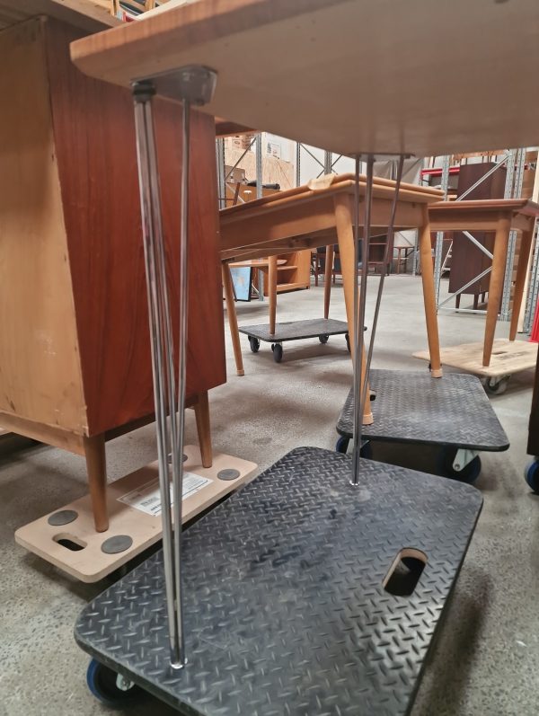 Skrivebord, teak, Heinrich Roepsdorff