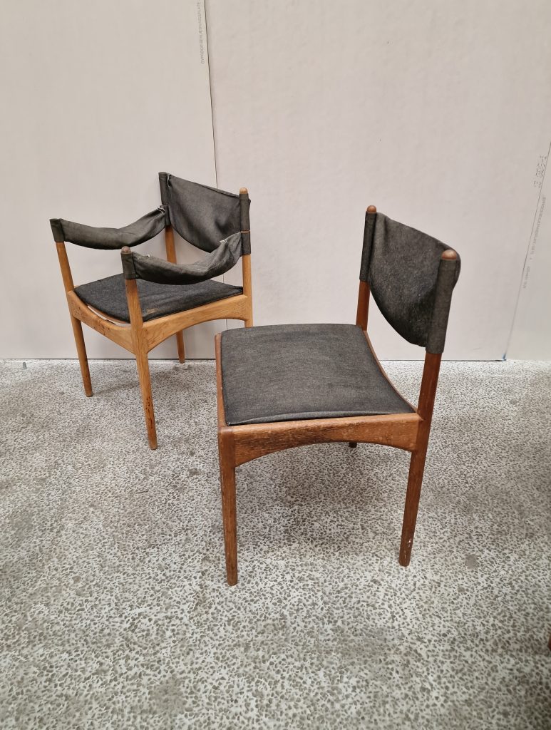 Kristian Vedel model Modus Fire spisestole, egetræ, Kristian Vedel model Modus — billede 6