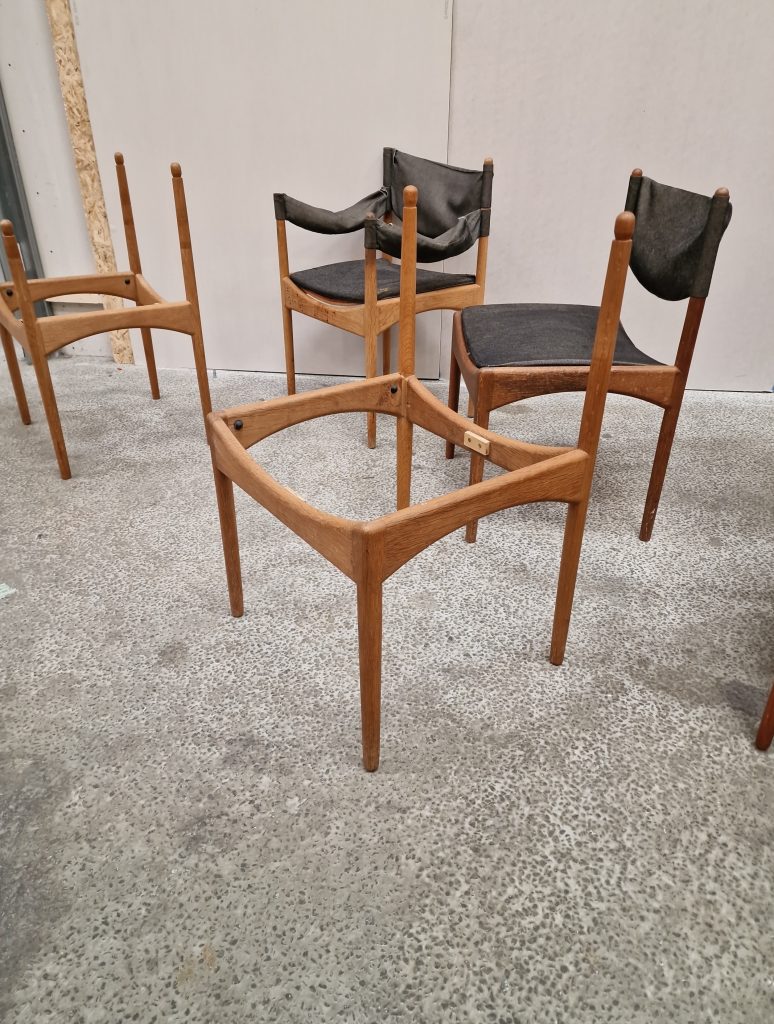 Kristian Vedel model Modus Fire spisestole, egetræ, Kristian Vedel model Modus — billede 7