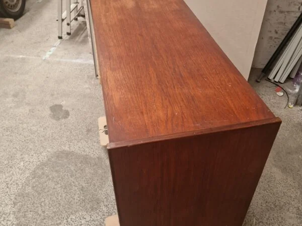 Skænk med skuffer og skab, teak — billede 9