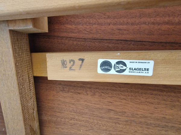 Spisebord med hollandsk udtræk, teak, Kai Winding, Slagelse Møbelfabrik