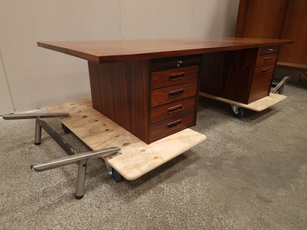 Skrivebord, palisander