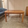 Skovmand & Andersen Spisebord, ovalt, med to tillægsplader, teak, Skovmand & Andersen — billede 16