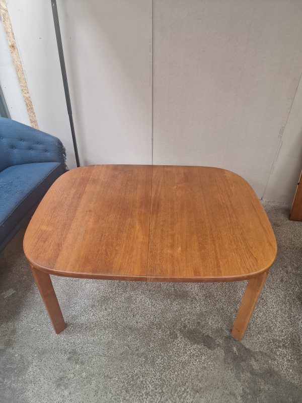 Spisebord, ovalt, med to tillægsplader, teak, Skovmand & Andersen