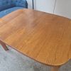 Skovmand & Andersen Spisebord, ovalt, med to tillægsplader, teak, Skovmand & Andersen — billede 10