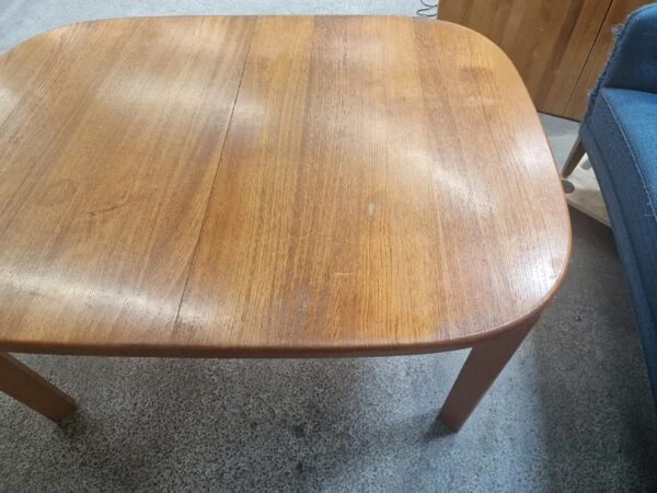 Skovmand & Andersen Spisebord, ovalt, med to tillægsplader, teak, Skovmand & Andersen — billede 19