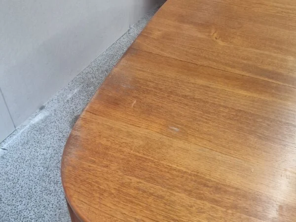 Skovmand & Andersen Spisebord, ovalt, med to tillægsplader, teak, Skovmand & Andersen — billede 20