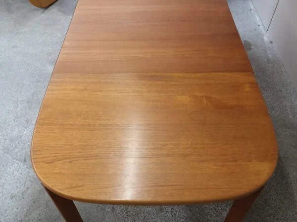 Skovmand & Andersen Spisebord, ovalt, med to tillægsplader, teak, Skovmand & Andersen — billede 26