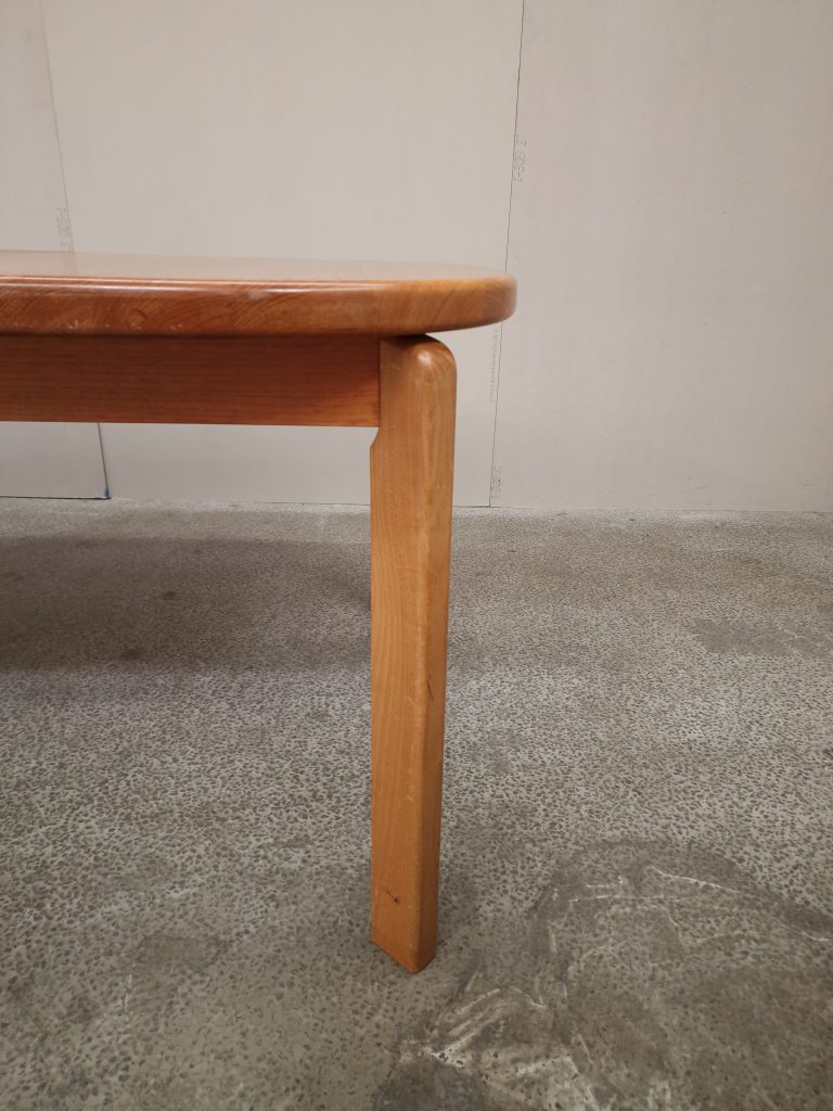 Skovmand & Andersen Spisebord, ovalt, med to tillægsplader, teak, Skovmand & Andersen — billede 14