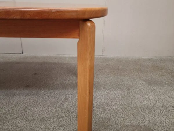 Skovmand & Andersen Spisebord, ovalt, med to tillægsplader, teak, Skovmand & Andersen — billede 14