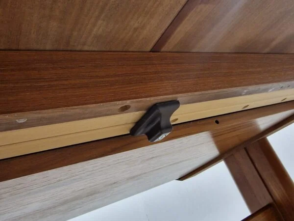 Skovby Spisebord på stel med tillægsplader, teak, ovalt, Skovby — billede 11