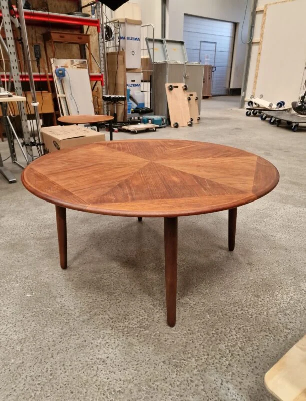 H. W. Klein, Bramin Møbler Sofabord, rundt, teak, H. W. Klein, Bramin Møbler