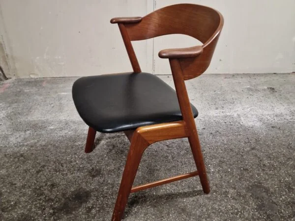 Én spisestol, teak, Kai Kristiansen model 32